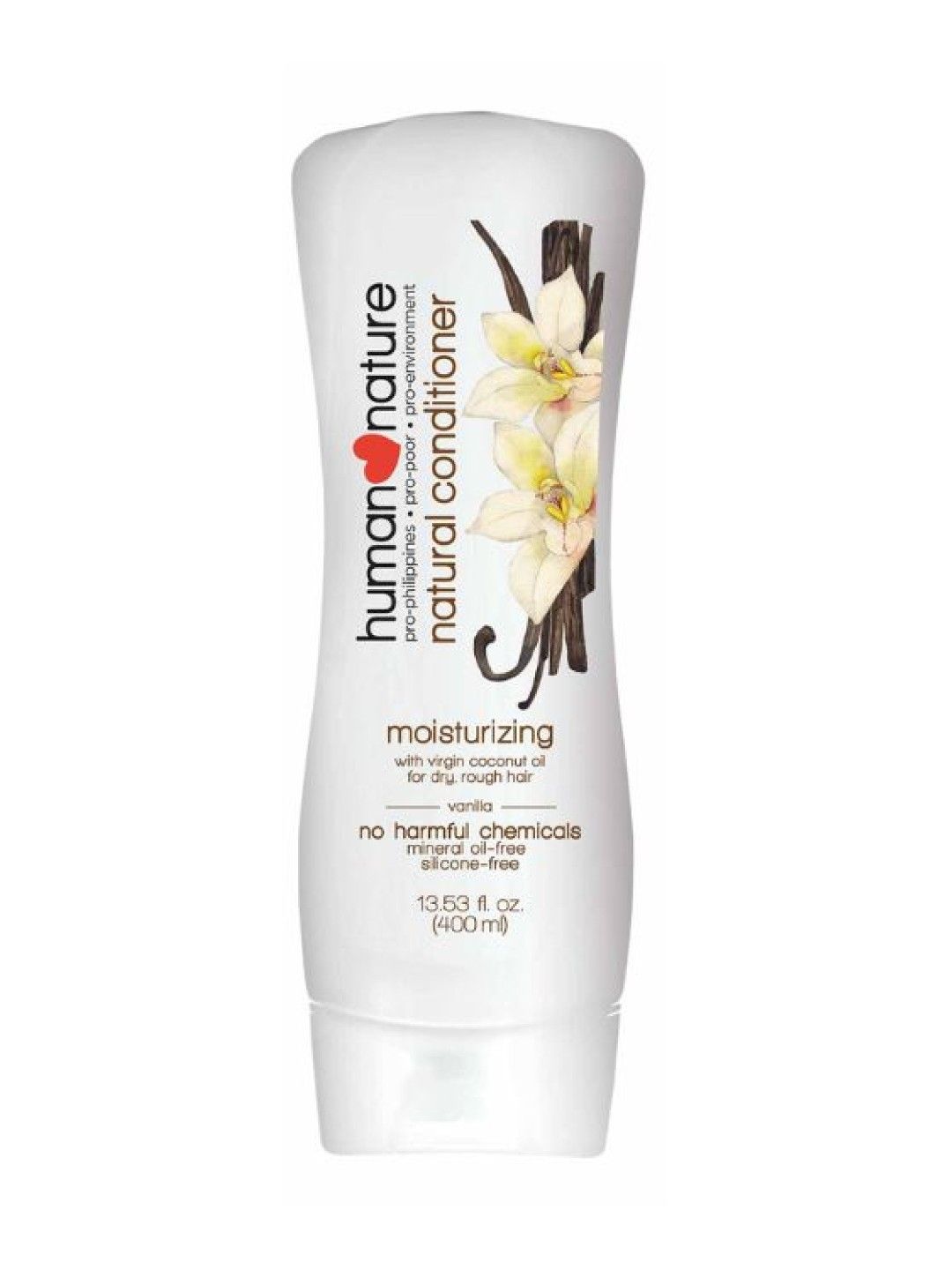 Human Nature Natural Moisturizing Conditioner in Vanilla (400ml) | edamama